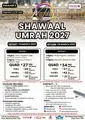 Shawaal Umrah 2027 Package 2 - Qatar Airways